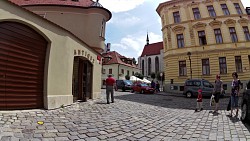 Bilder aus der Strecke Videospaziergang rund um das České Budějovice-Stadtzentrum