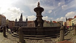 Bilder aus der Strecke Videospaziergang rund um das České Budějovice-Stadtzentrum