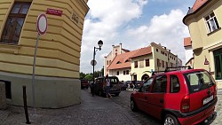 Imagen de ruta Video del paseo por el centro de la ciudad České Budějovice