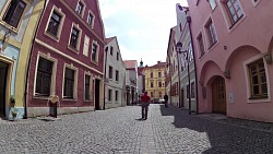 Bilder aus der Strecke Videospaziergang rund um das České Budějovice-Stadtzentrum