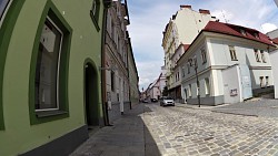 Imagen de ruta Video del paseo por el centro de la ciudad České Budějovice