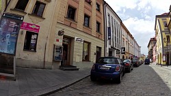 Imagen de ruta Video del paseo por el centro de la ciudad České Budějovice