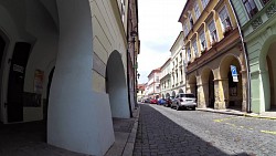 Bilder aus der Strecke Videospaziergang rund um das České Budějovice-Stadtzentrum