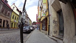 Bilder aus der Strecke Videospaziergang rund um das České Budějovice-Stadtzentrum