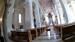 Imagen de ruta Video del paseo por el centro de la ciudad České Budějovice