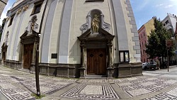 Imagen de ruta Video del paseo por el centro de la ciudad České Budějovice