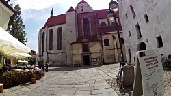 Imagen de ruta Video del paseo por el centro de la ciudad České Budějovice