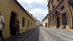 Imagen de ruta Video del paseo por el centro de la ciudad České Budějovice