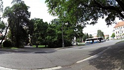 Imagen de ruta Video del paseo por el centro de la ciudad České Budějovice