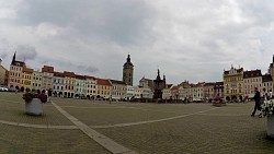 Imagen de ruta Video del paseo por el centro de la ciudad České Budějovice