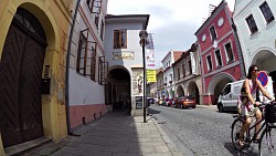 Imagen de ruta Video del paseo por el centro de la ciudad České Budějovice