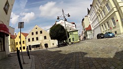 Bilder aus der Strecke Videospaziergang rund um das České Budějovice-Stadtzentrum