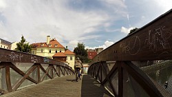 Bilder aus der Strecke Videospaziergang rund um das České Budějovice-Stadtzentrum