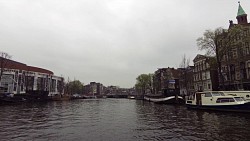 Obrázek z trasy Holandsko - Amsterdam, výlet na lodi