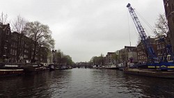 Obrázek z trasy Holandsko - Amsterdam, výlet na lodi