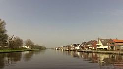 Фото с дорожки Водный видеомаршрут Лейден-Харлем, Нидерланды