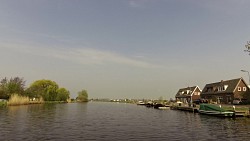 Bilder aus der Strecke Leiden - Haarlem, Route des Schiffes