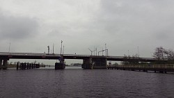 Picture from track VIDEO ROUTE on the boat, Haarlem - Amsterdam, Netherlands