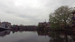 Picture from track VIDEO ROUTE on the boat, Haarlem - Amsterdam, Netherlands