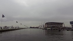 Immagine dalla pista VIDEO TOUR sulla barca, Haarlem - Amsterdam, Paesi Bassi