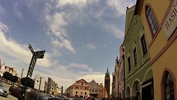 Picture from track Historical centre of Unesco World Heritage Site Telč