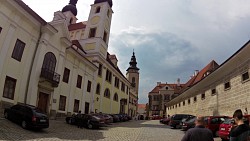 Obrázek z trasy Historickým centrem – náměstí Zachariáše z Hradce a Státní zámek Telč