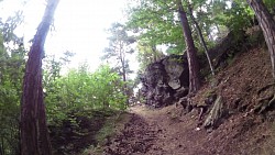 Obrázek z trasy Sušická pavučina – Křížová cesta na Andělíček