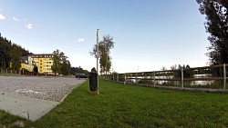 Bilder aus der Strecke Vodňany - Lehrweg Wasser ist Wissenschaft