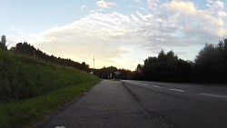 Obrázek z trasy Z penzionu U Méďů přes Horní Planou podél lipna na Novou Pec a zpět