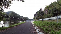 Bilder aus der Strecke Elberadweg, Abschnitt Štětí bis Hřensko