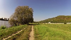 Bilder aus der Strecke Elberadweg, Abschnitt Štětí bis Hřensko