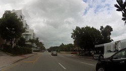 Obrázek z trasy Po A1A z Dania Beach na Miami Beach a zpět