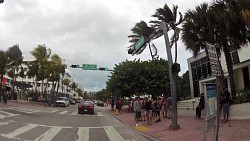 Obrázek z trasy Po A1A z Dania Beach na Miami Beach a zpět