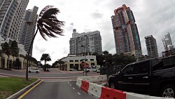 Obrázek z trasy Po A1A z Dania Beach na Miami Beach a zpět