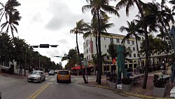 Obrázek z trasy Po A1A z Dania Beach na Miami Beach a zpět