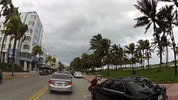 Obrázek z trasy Po A1A z Dania Beach na Miami Beach a zpět