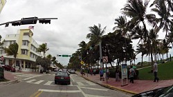 Obrázek z trasy Miami Beach, Ocean Drive, Florida Usa