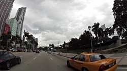 Bilder aus der Strecke Von Miami Beach zu Downtown