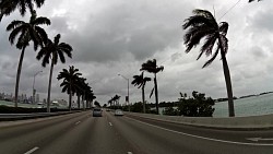 Bilder aus der Strecke Von Miami Beach zu Downtown