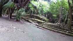 Bilder aus der Strecke Chacchoben Ruinen, Costa Maya, Mexiko