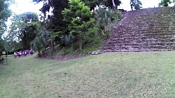 Bilder aus der Strecke Chacchoben Ruinen, Costa Maya, Mexiko