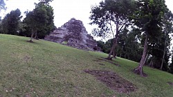 Bilder aus der Strecke Chacchoben Ruinen, Costa Maya, Mexiko