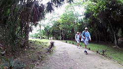 Bilder aus der Strecke Chacchoben Ruinen, Costa Maya, Mexiko