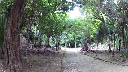 Bilder aus der Strecke Chacchoben Ruinen, Costa Maya, Mexiko