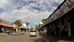 Immagine dalla pista Key West, Florida, USA - video percorso