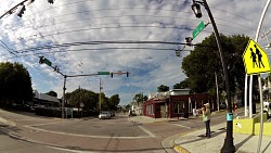 Immagine dalla pista Key West, Florida, USA - video percorso