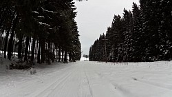 Obrázek z trasy Na běžkách z Frymburku přes Svatoninu Lhotu a zpět