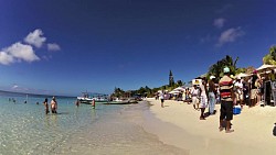 Obrazek z trasy Roatán, Honduras – Spacer po West Bay beach