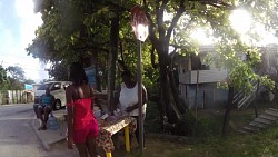 Bilder aus der Strecke Spaziergang am Strand West Bay beach - Roatán, Honduras