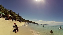 Bilder aus der Strecke Spaziergang am Strand West Bay beach - Roatán, Honduras